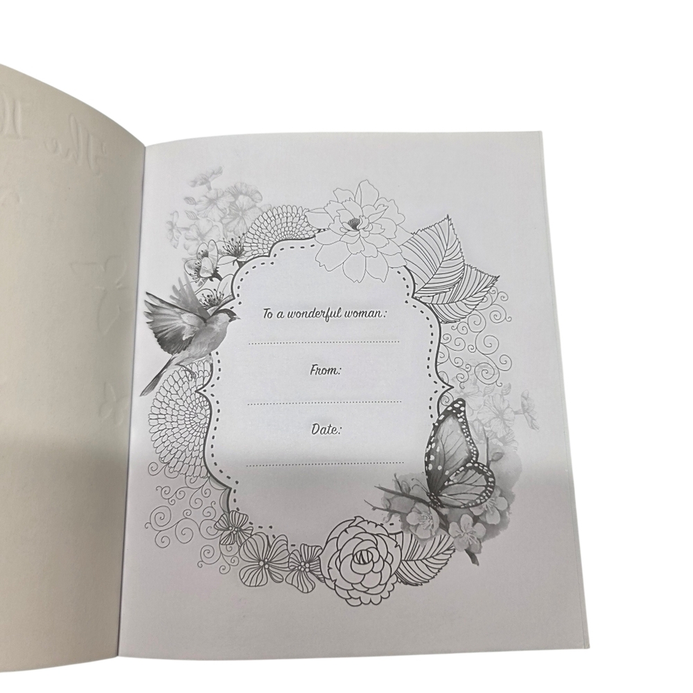 Floral Illustrated Devotional Words Of Jesus For Women Book - Picture 6 of 7